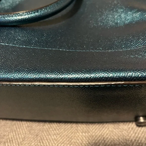 Coach Sierra Teal dome satchel - Picture 11 of 14